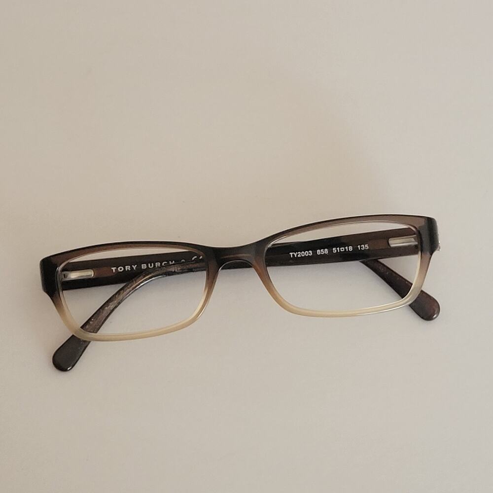 TORY BURCH TY2003 858 51x18x135 Brown Fade Eyeglasses Frames Only